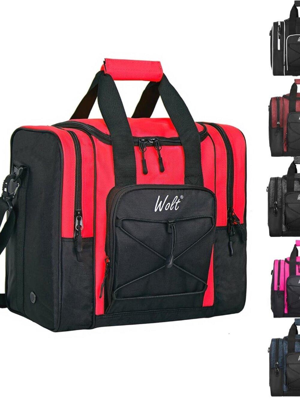 Bowling Ball Bag For Single Ball - Bowling Ball Tote Bag With Padded Ball Holder